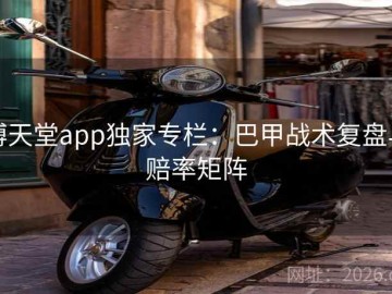 博天堂app独家专栏：巴甲战术复盘与赔率矩阵