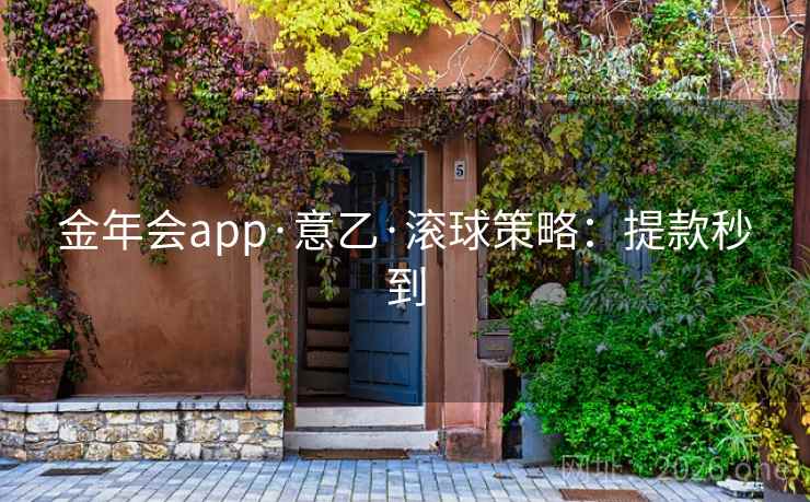 金年会app·意乙·滚球策略：提款秒到